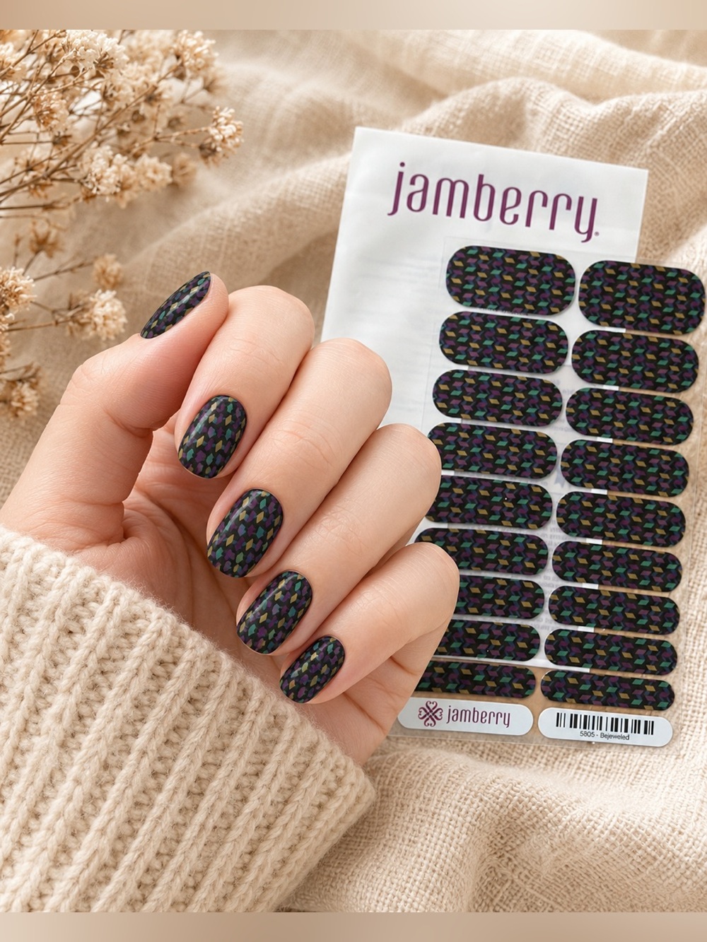 Jamberry Nail Wraps: Bejeweled | Buy Three Get One Free
